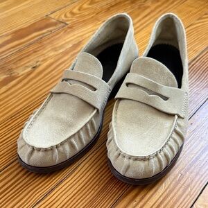 Rag & Bone Sid Loafers, tan, size 7, like new
